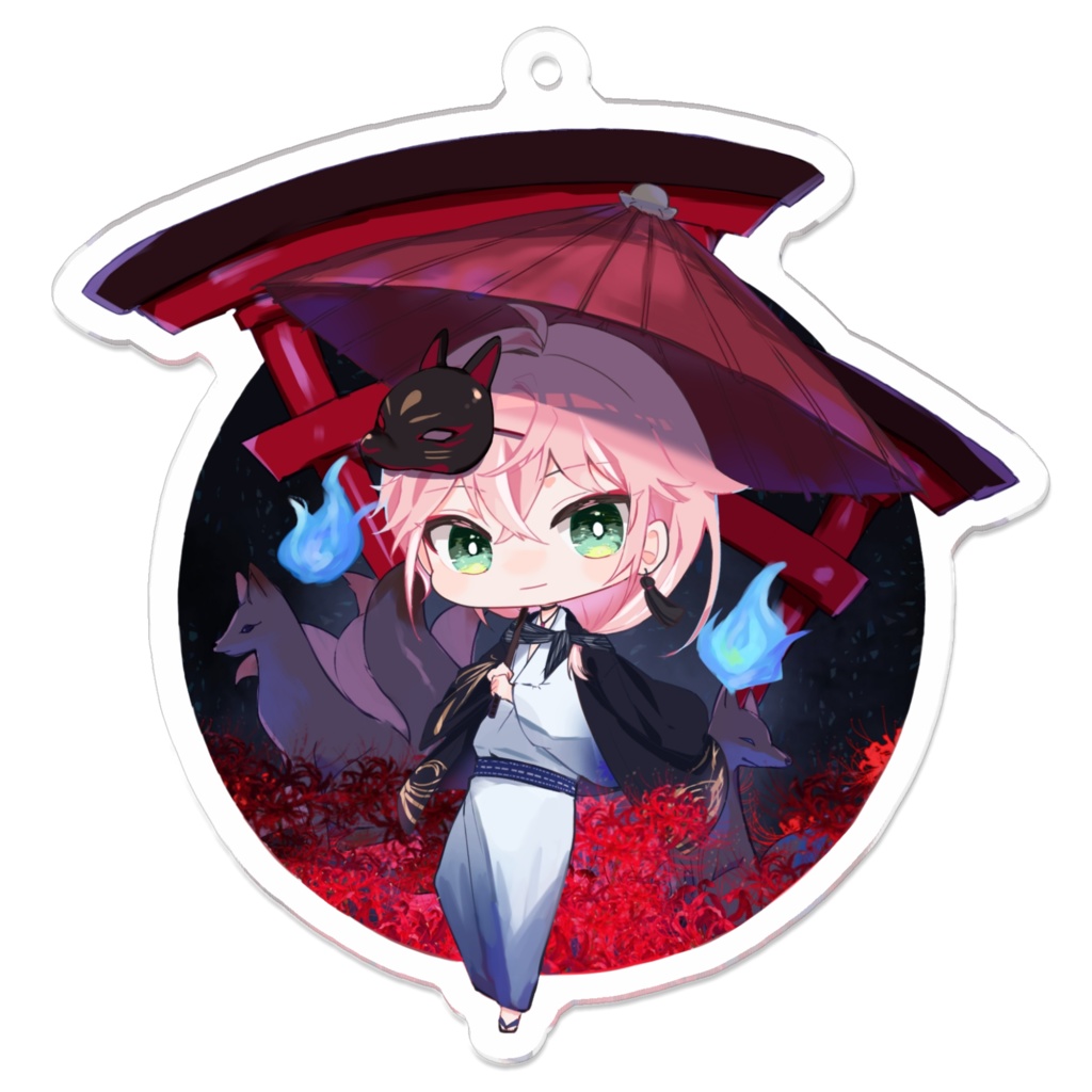 夏衣装律可 アクキー