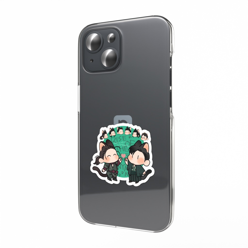 にゃんずステッカー（丸）