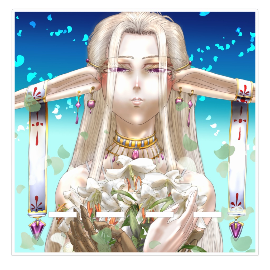 私的原初のエルフさんスマホ・タブレットスタンド