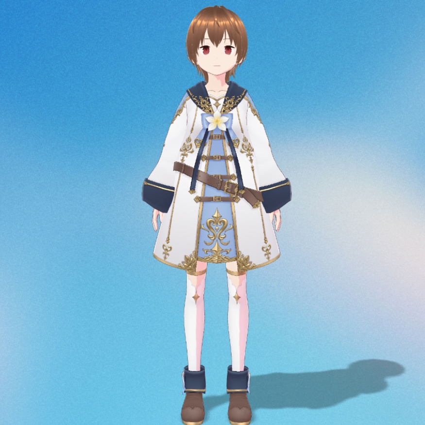 VRoid正式版【ダテ子】VRMデータ
