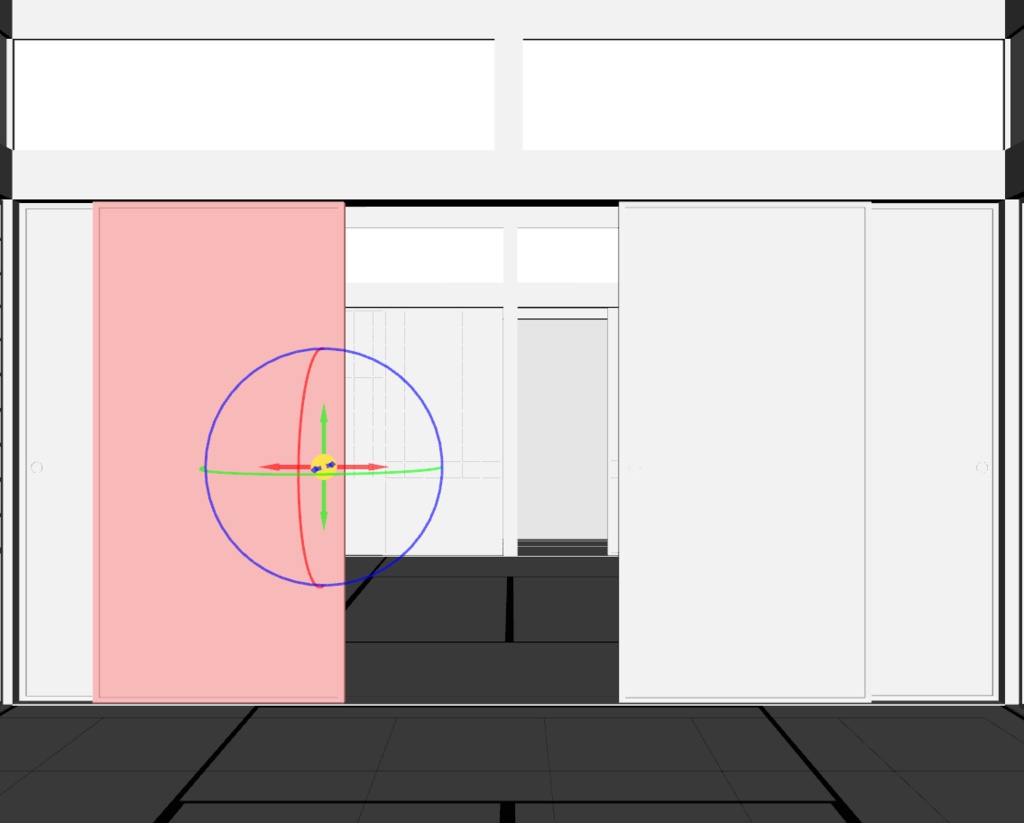 【3DCG素材】和室+縁側