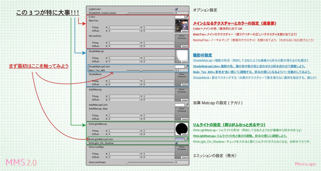 まんまるしぇーだー2.0/MnmrShader2.0 - みにすけーぷ - BOOTH