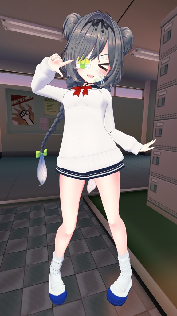 【アルディナちゃん用セーラーセーター】