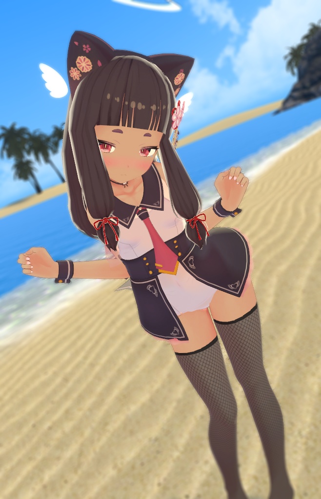 【猫山苗ちゃん用】魔法天使風セーラースク水