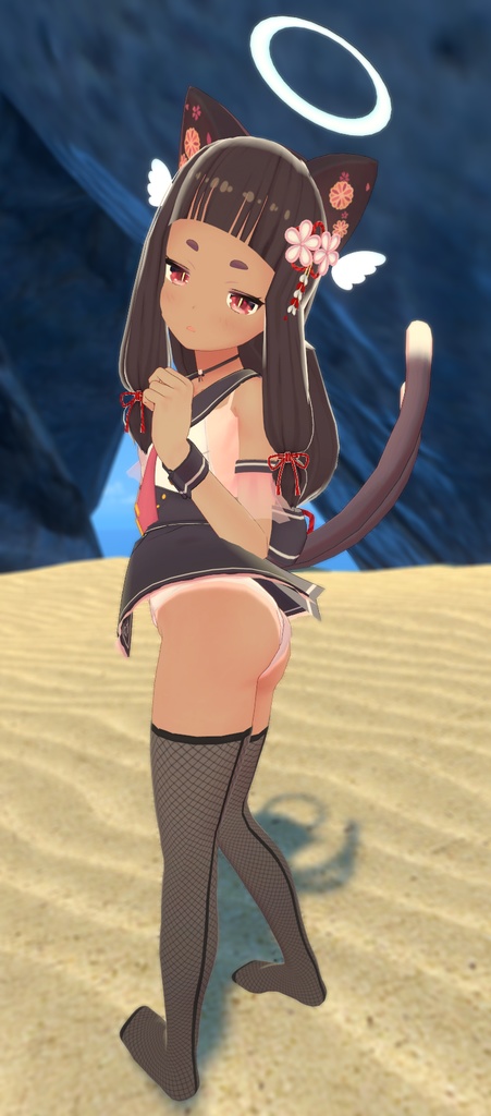 【猫山苗ちゃん用】魔法天使風セーラースク水