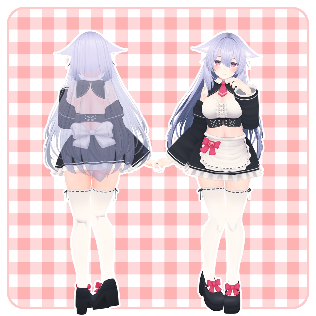 みにスカートメイド【桔梗ちゃん、セレスティアちゃん、エポナちゃん用】【PB対応】