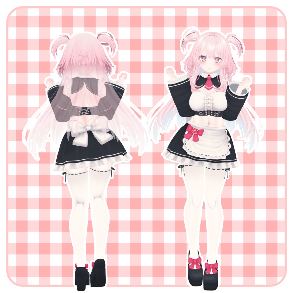 みにスカートメイド【桔梗ちゃん、セレスティアちゃん、エポナちゃん用】【PB対応】