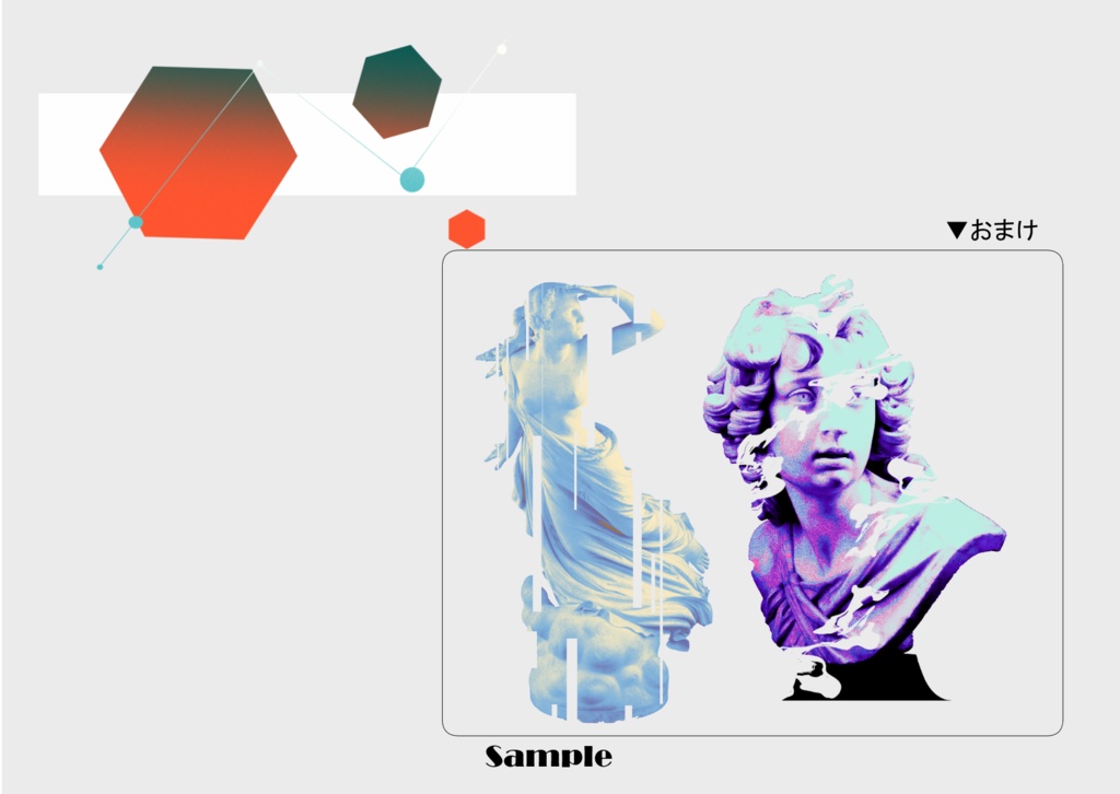 【ココフォリア部屋素材】square&line【png素材】
