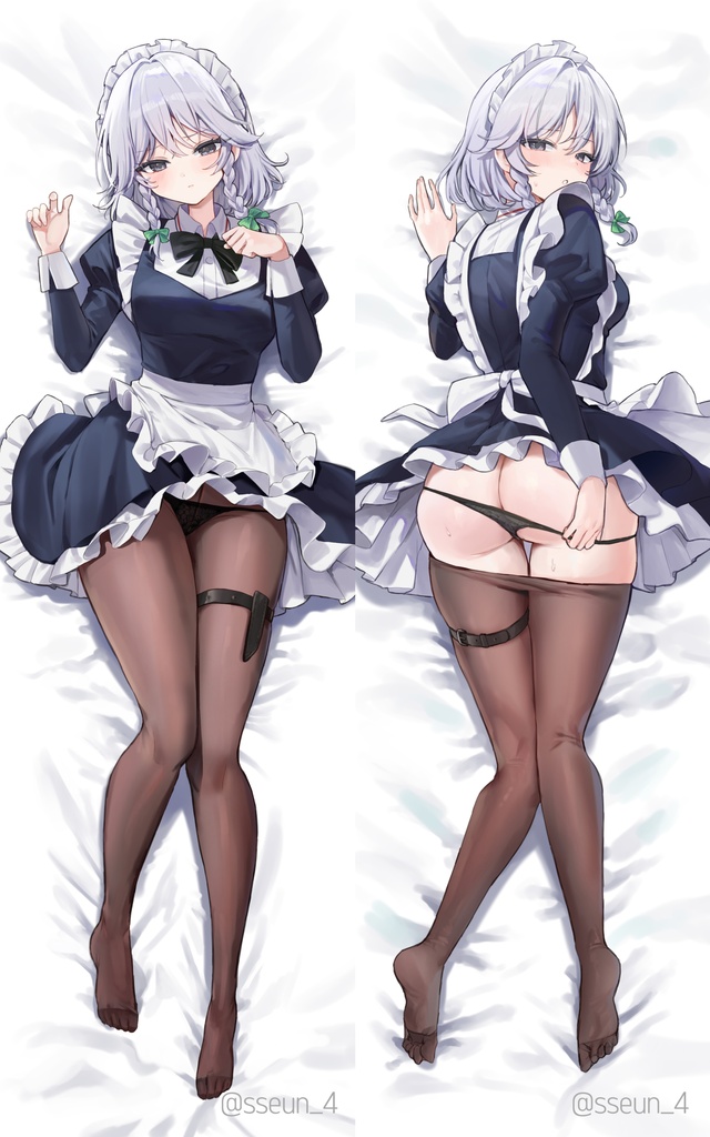 【十六夜咲夜】抱き枕カバー