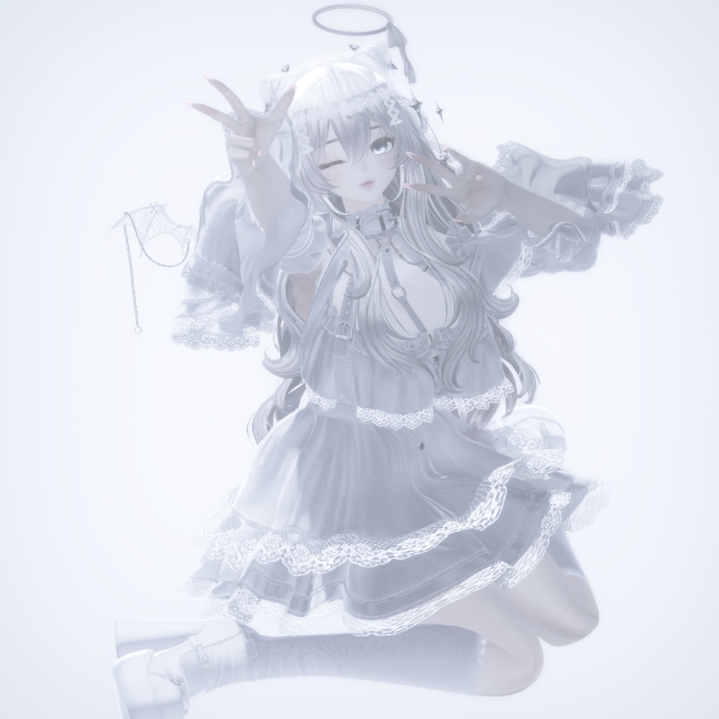 白のポスプロ (Post-Processing/ポストプロセス) 🤍 #AbyssusOrbis