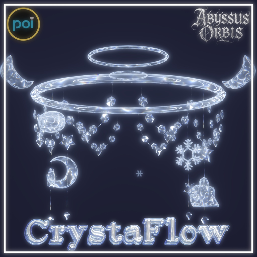 【Free】CrystaFlow Material & 透明感最強ポストプロセス💧《1000フォロワー記念》