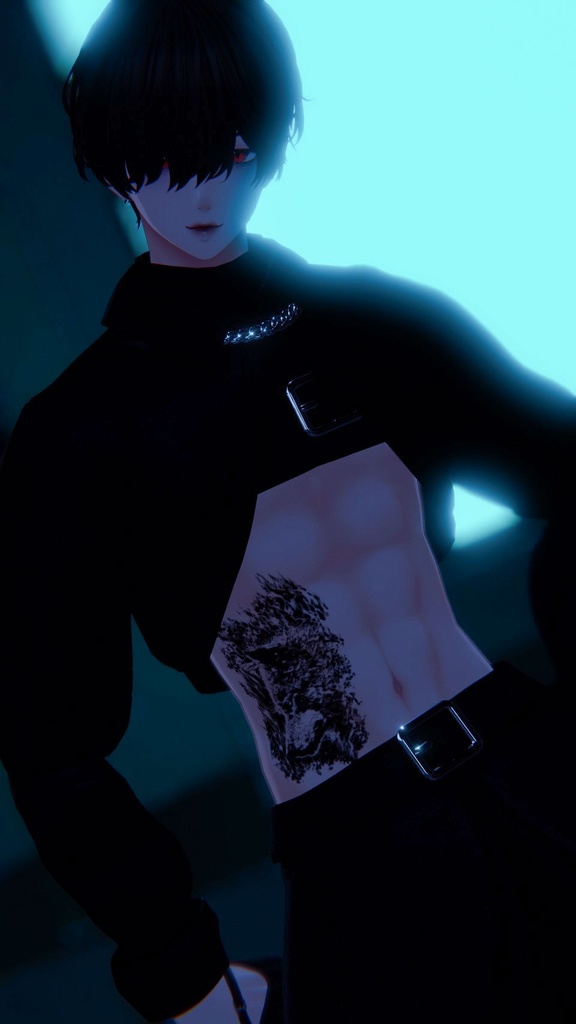 炎狼【TATTOO/刺青/入れ墨】