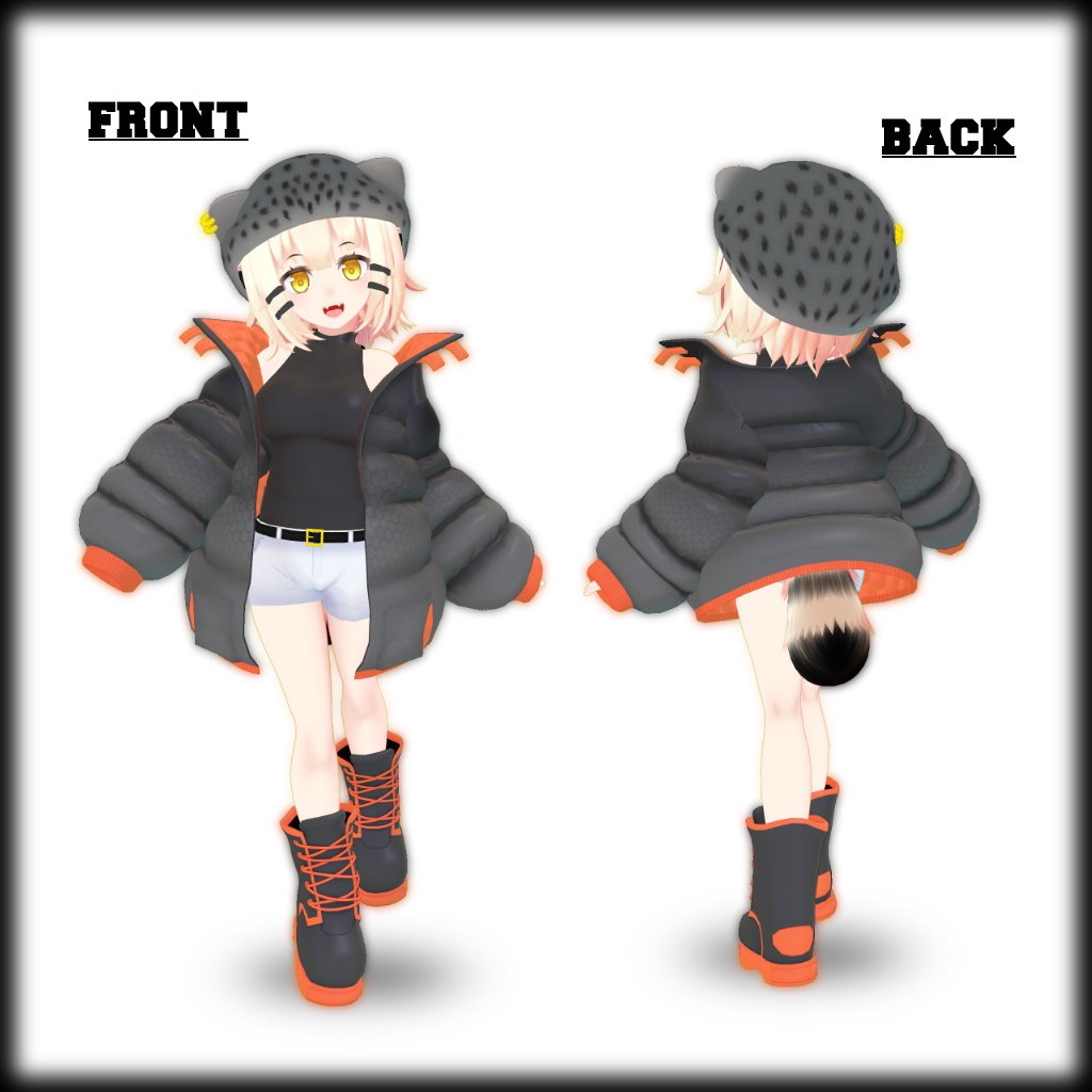 オリジナル3Dモデル『MoL~モル~』