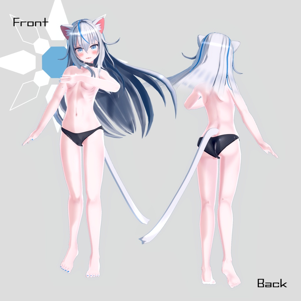 オリジナル3Dモデル『Edelweiss-エーデルワイス-』