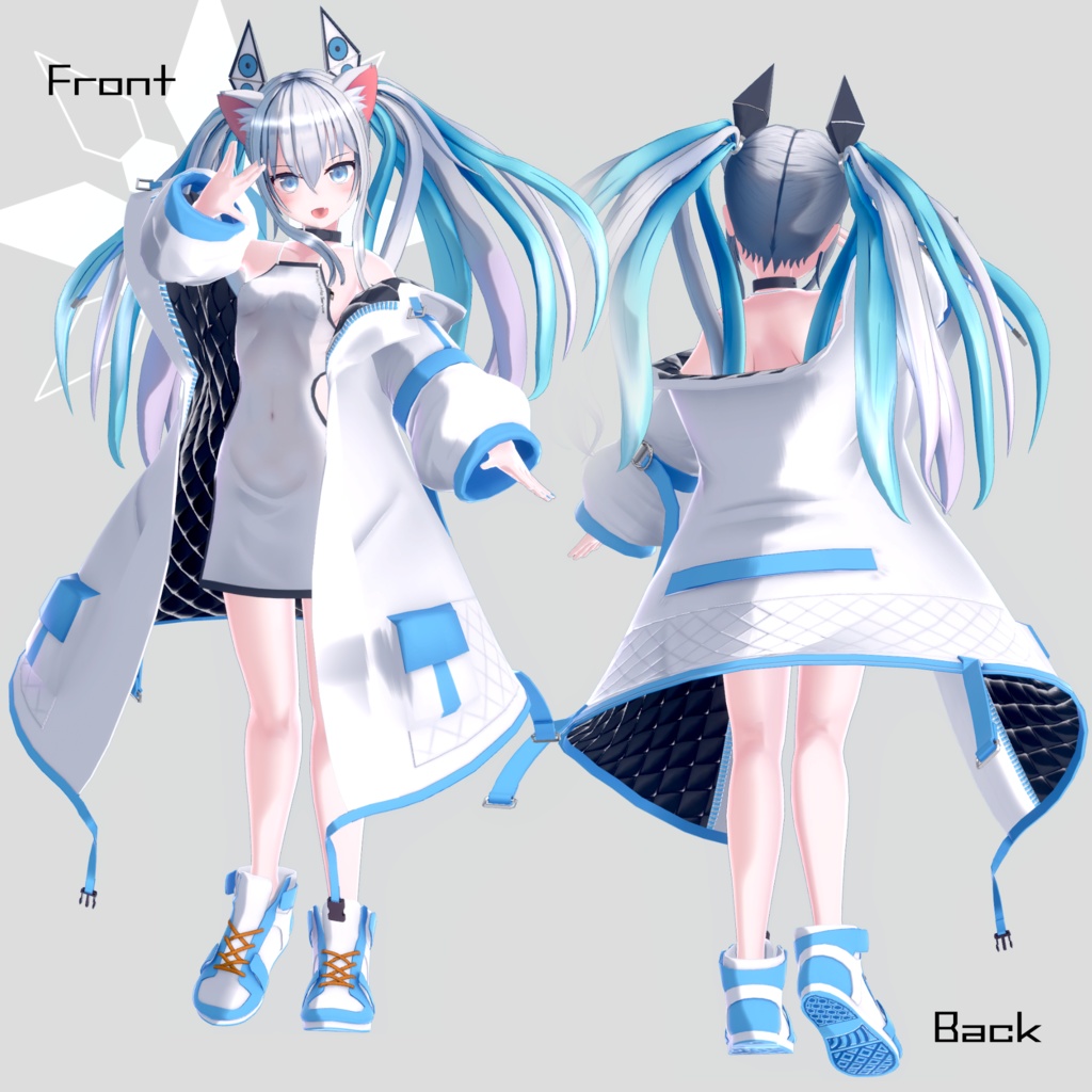 オリジナル3Dモデル『Edelweiss-エーデルワイス-』