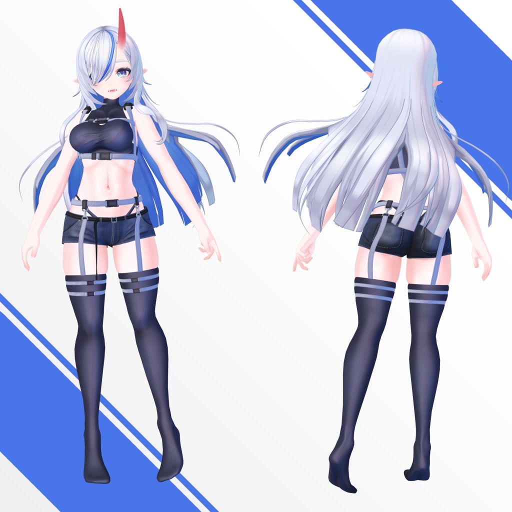 オリジナル3Dモデル『薬叉-Yakshi-』