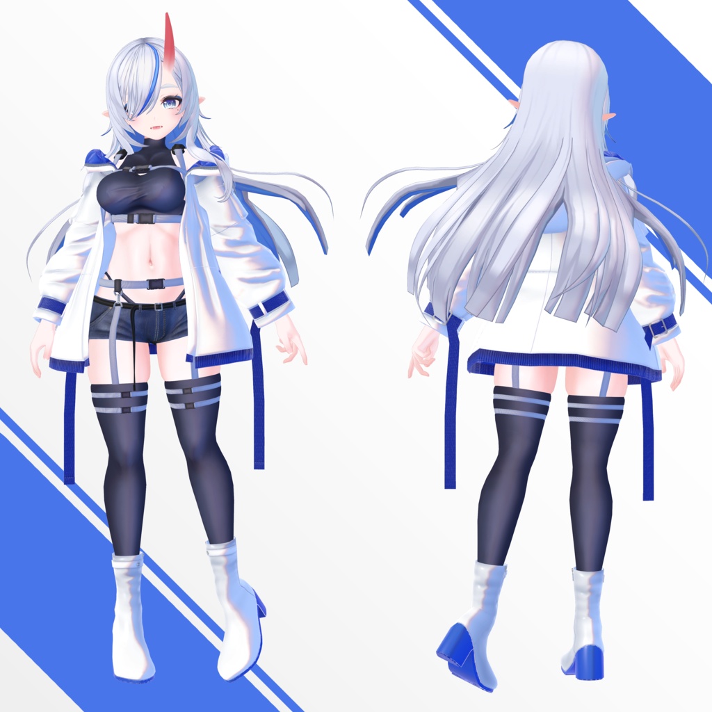 オリジナル3Dモデル『薬叉-Yakshi-』