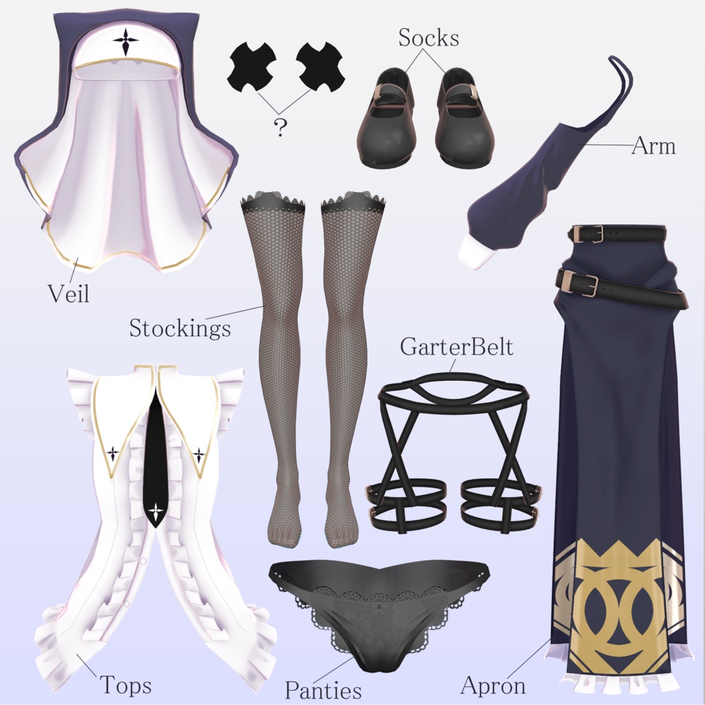 衣装モデル『シスターローブ-Sister Robe-』