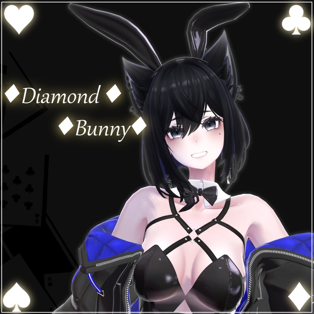 【12アバター対応】『ダイヤモンドバニー-Diamond_Bunny-』【MA対応】