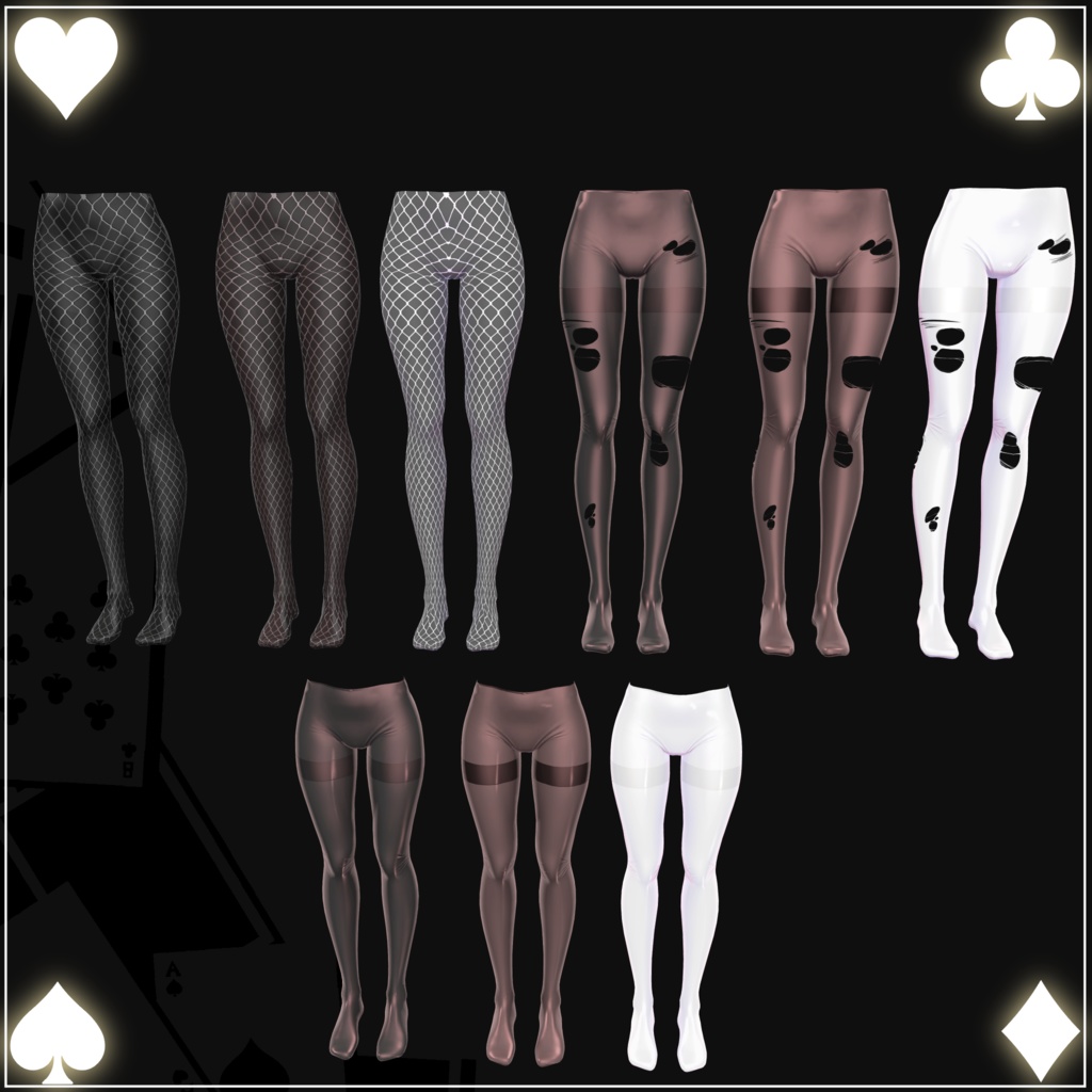 【12アバター対応】『ダイヤモンドバニー-Diamond_Bunny-』【MA対応】