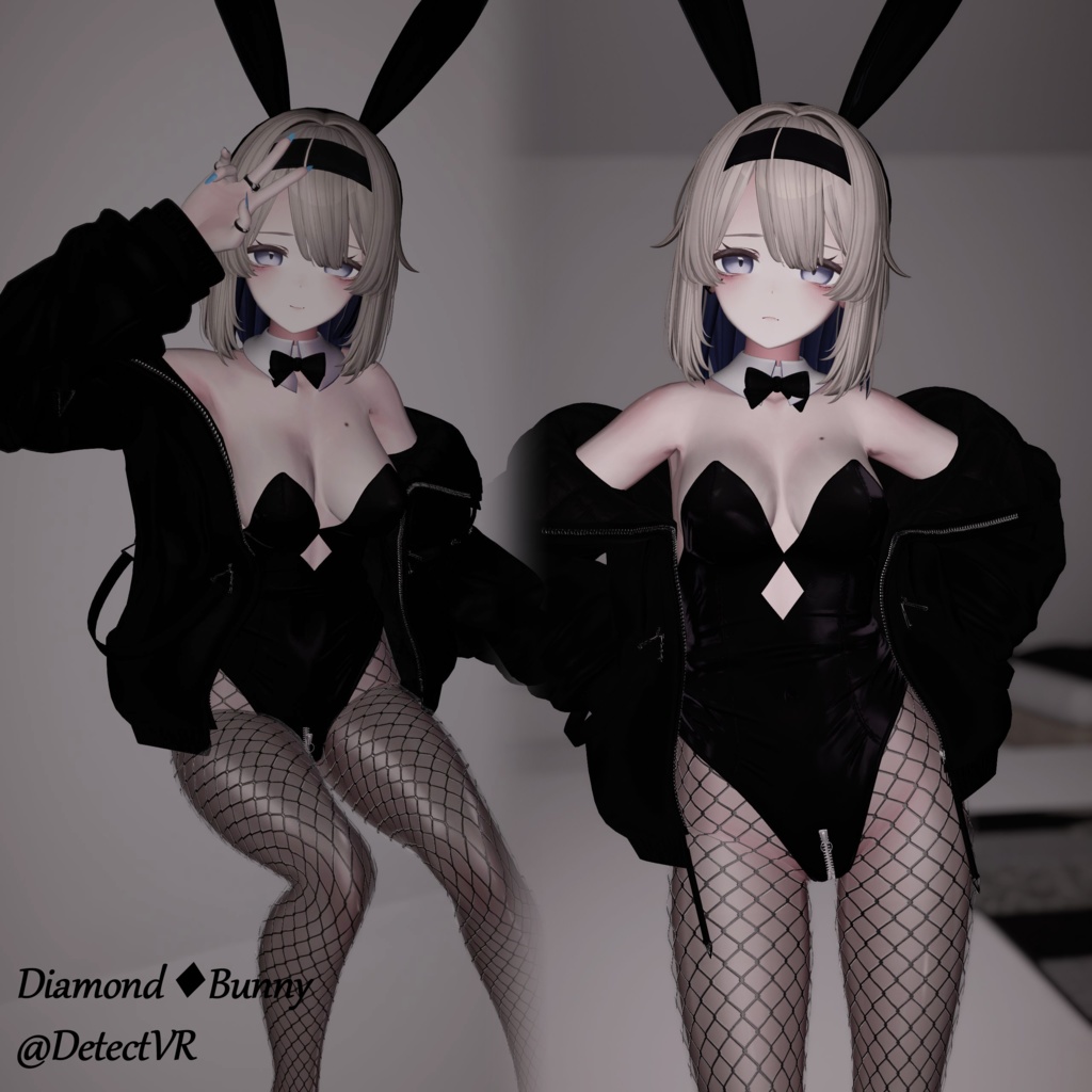 【12アバター対応】『ダイヤモンドバニー-Diamond_Bunny-』【MA対応】