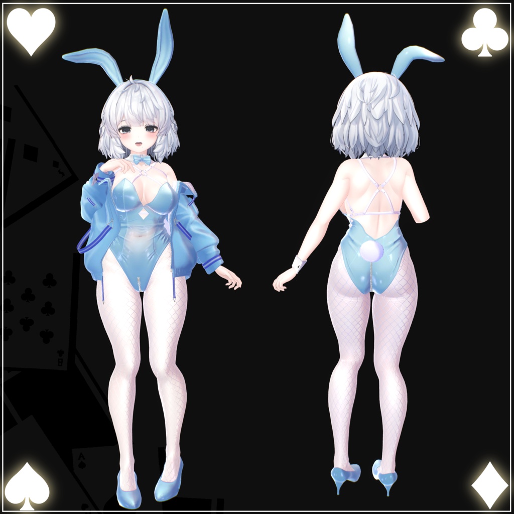 【16アバター対応】『ダイヤモンドバニー-Diamond_Bunny-』【MA対応】