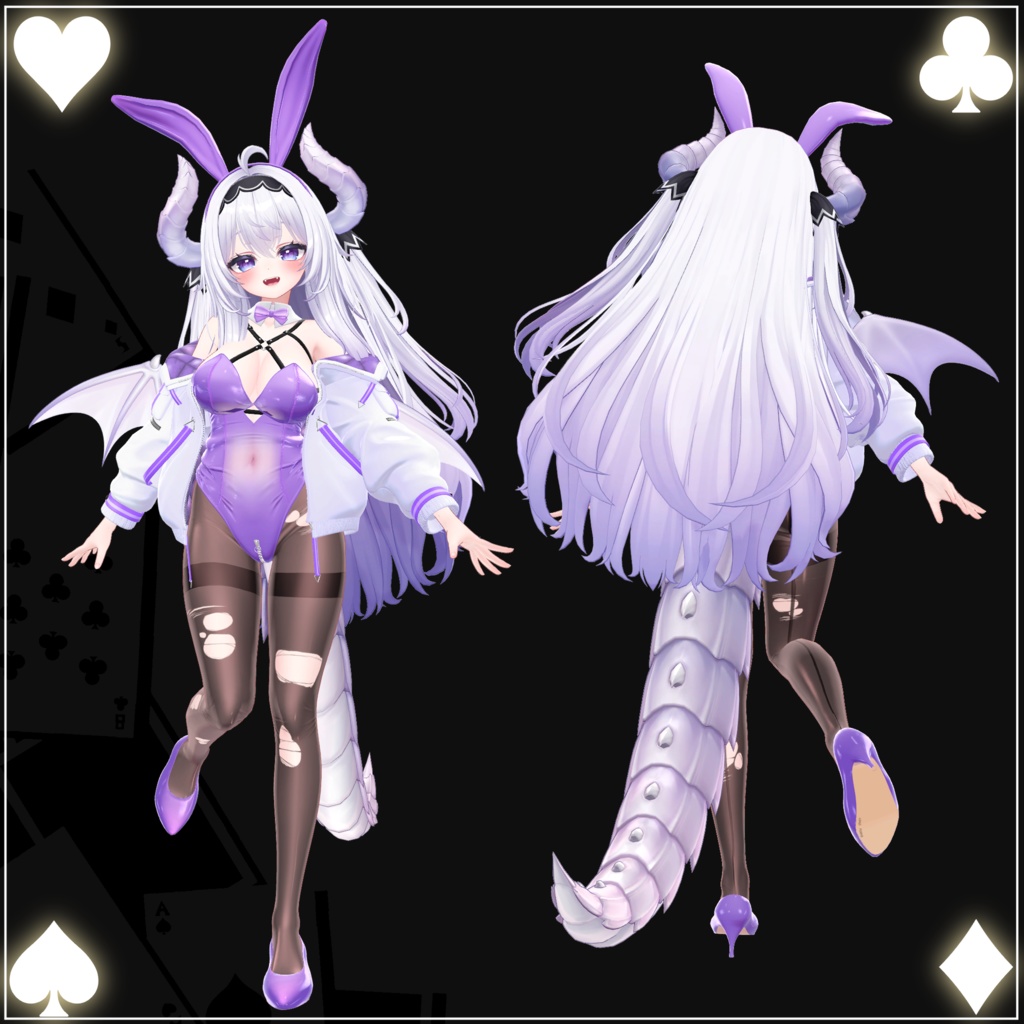 【12アバター対応】『ダイヤモンドバニー-Diamond_Bunny-』【MA対応】