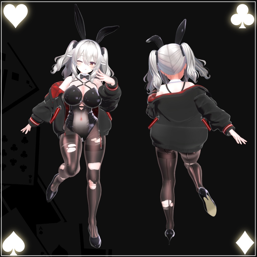 【14アバター対応】『ダイヤモンドバニー-Diamond_Bunny-』【MA対応】