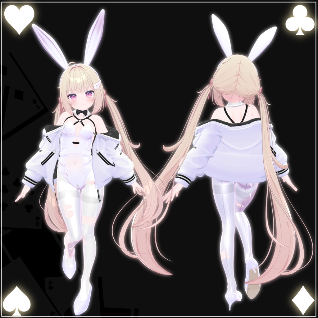 【12アバター対応】『ダイヤモンドバニー-Diamond_Bunny-』【MA対応】