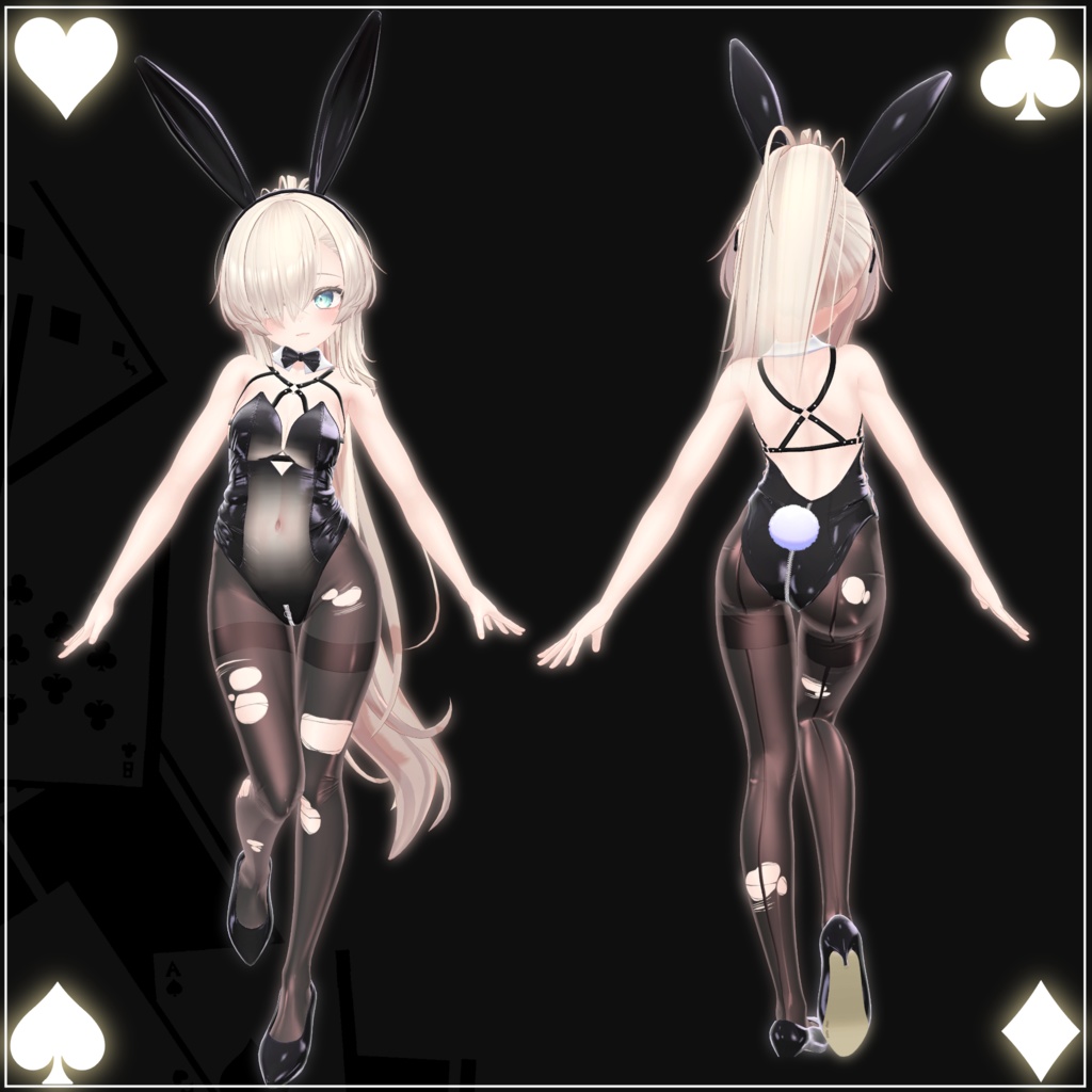 【12アバター対応】『ダイヤモンドバニー-Diamond_Bunny-』【MA対応】