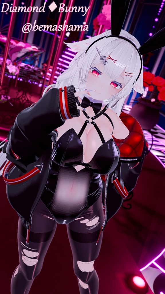【12アバター対応】『ダイヤモンドバニー-Diamond_Bunny-』【MA対応】