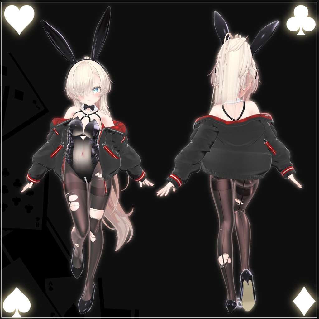 【12アバター対応】『ダイヤモンドバニー-Diamond_Bunny-』【MA対応】