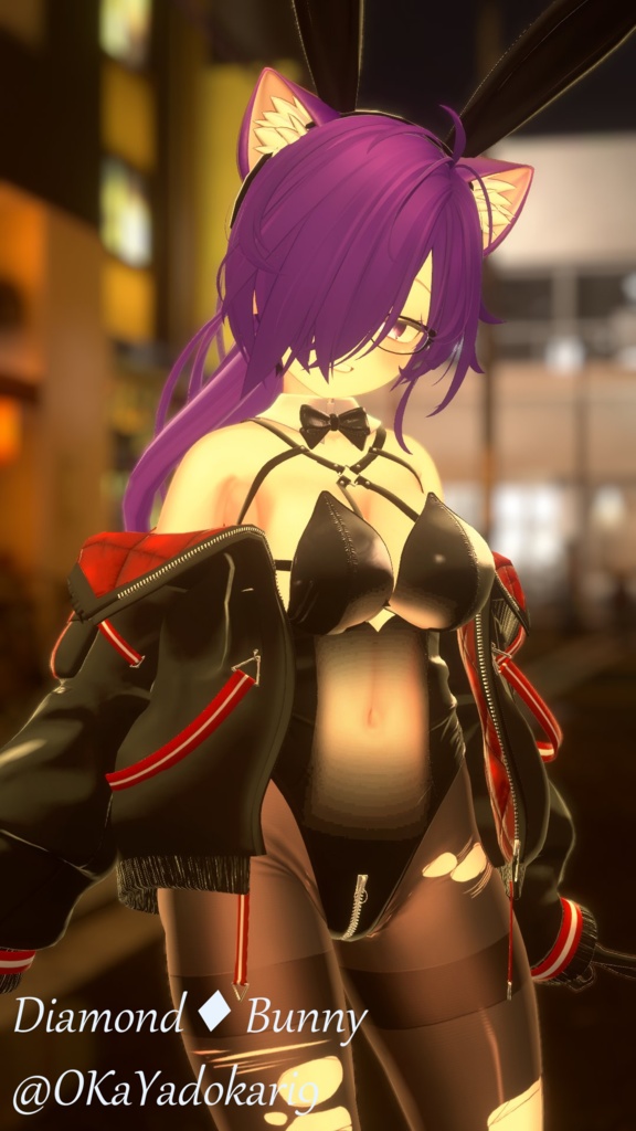 【12アバター対応】『ダイヤモンドバニー-Diamond_Bunny-』【MA対応】