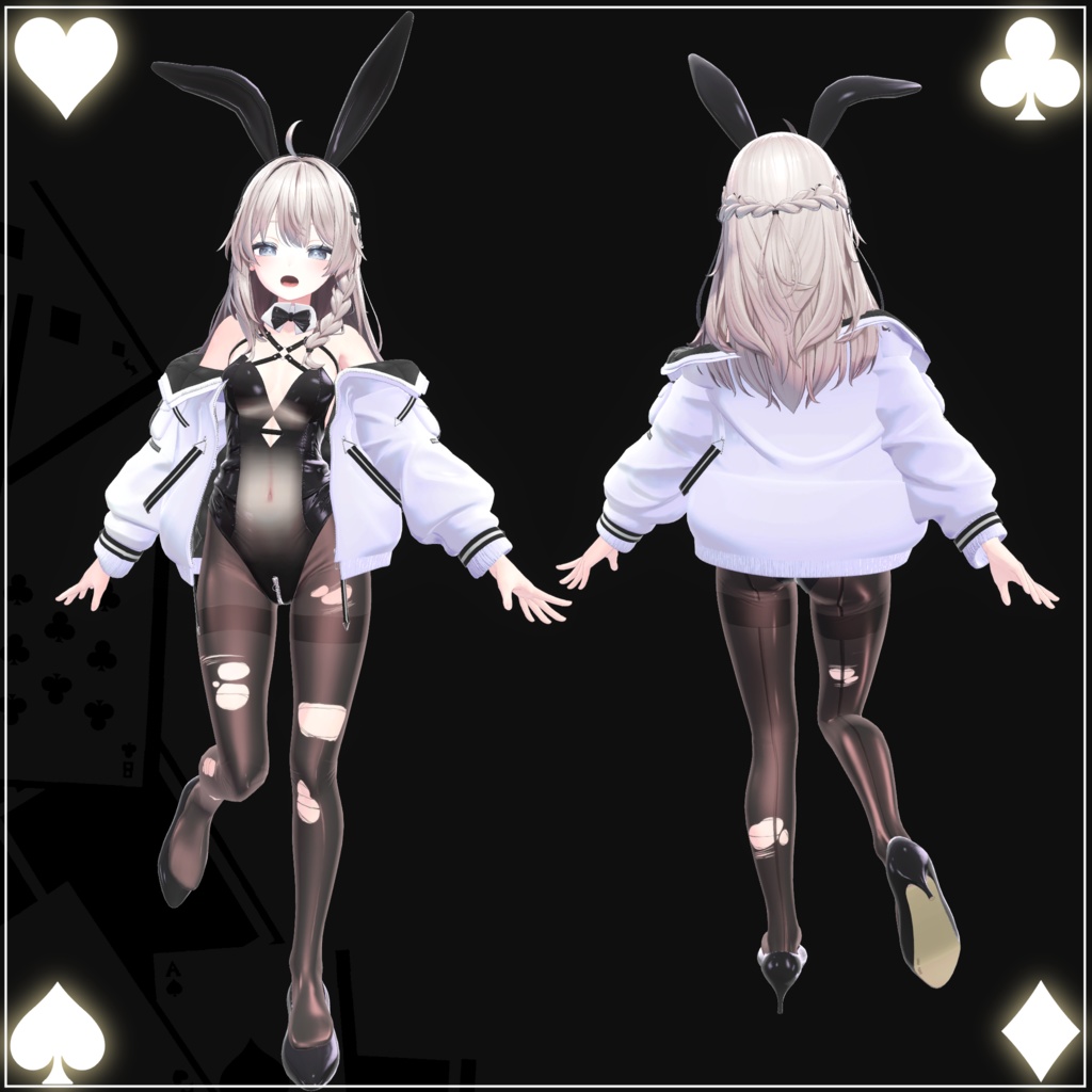 【12アバター対応】『ダイヤモンドバニー-Diamond_Bunny-』【MA対応】