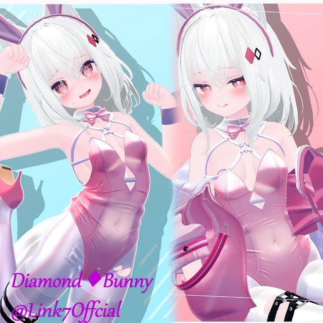 【12アバター対応】『ダイヤモンドバニー-Diamond_Bunny-』【MA対応】
