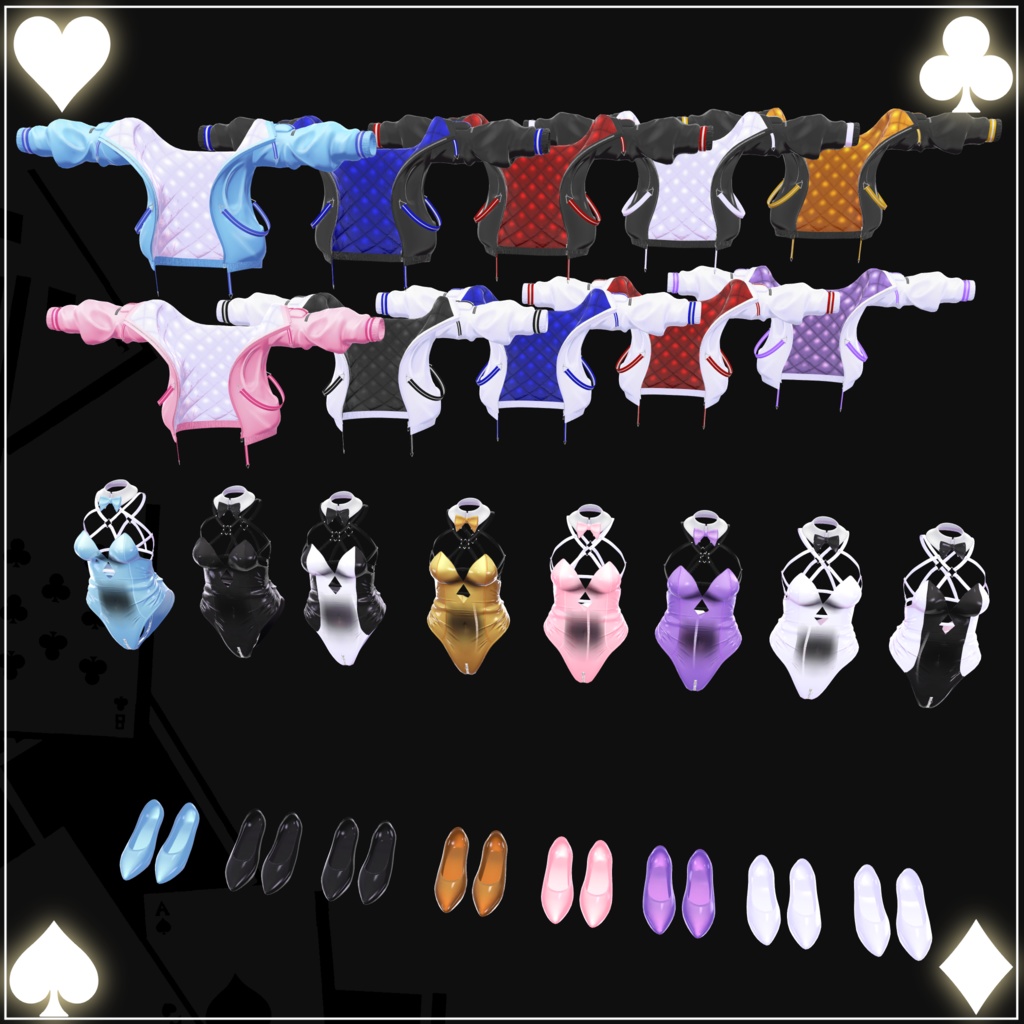 【12アバター対応】『ダイヤモンドバニー-Diamond_Bunny-』【MA対応】