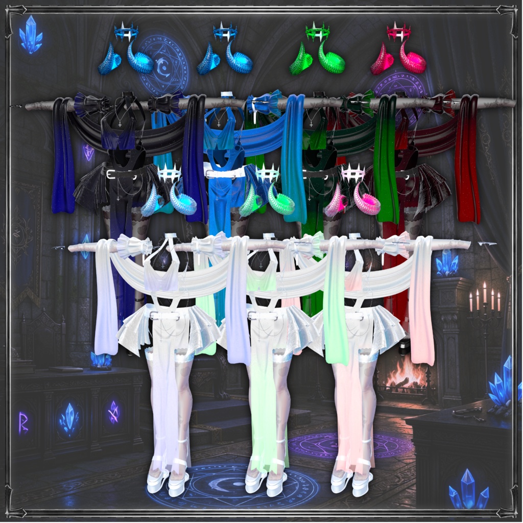 👿発売記念SALE中👿【複数アバター対応】『Diavora』【MA対応】