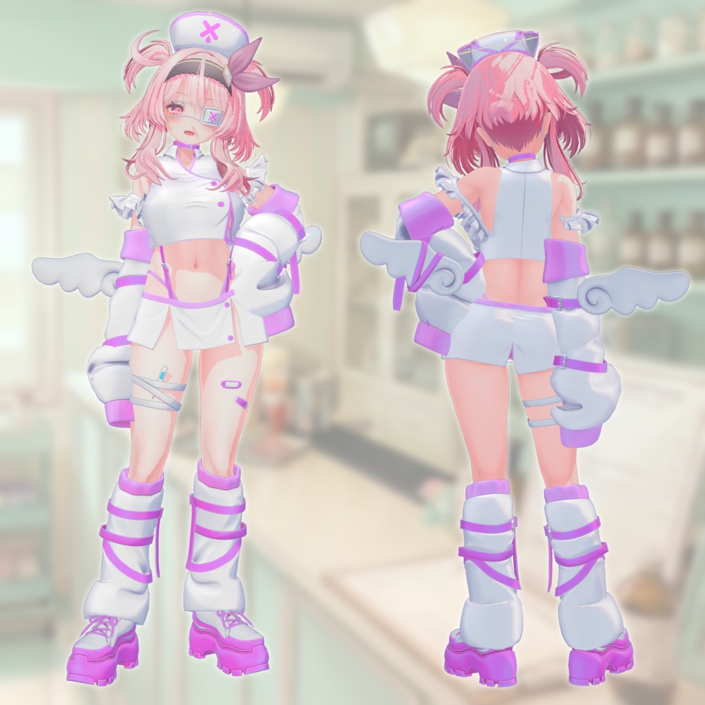 【複数アバター対応】『くもりえんじぇる』【MA対応】