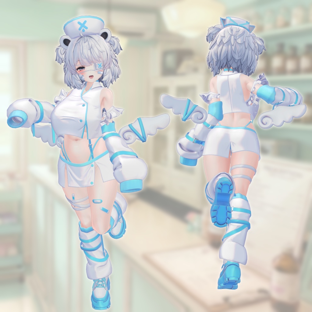 【複数アバター対応】『くもりえんじぇる』【MA対応】