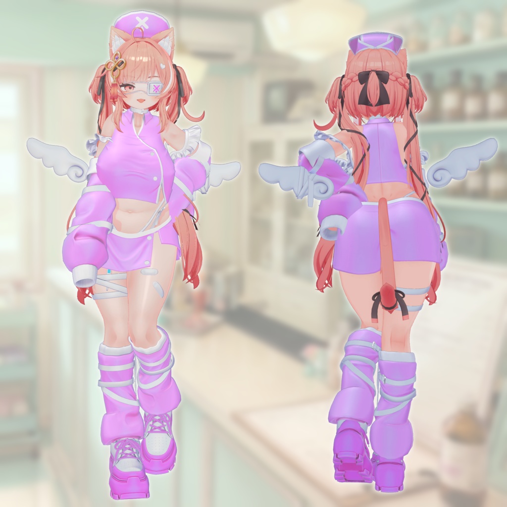 【複数アバター対応】『くもりえんじぇる』【MA対応】