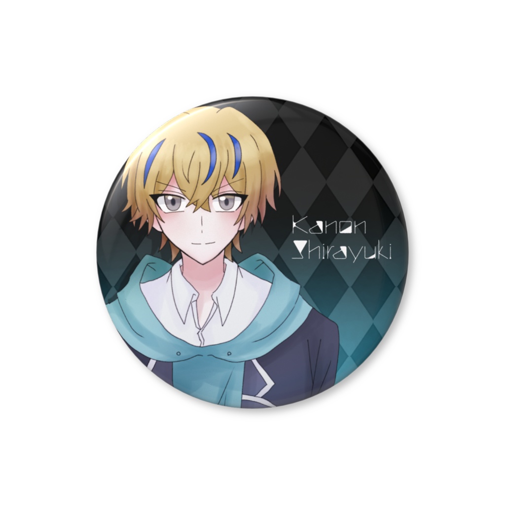 【グリム・シックザール】白雪佳音_缶バッジ