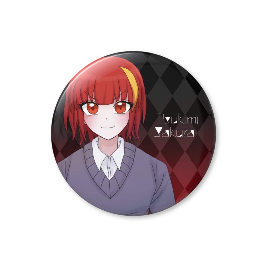 【グリム・シックザール】佐倉つきみ_缶バッジ