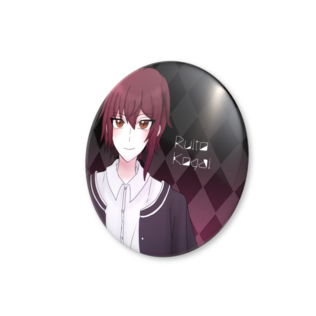 【グリム・シックザール】狐飼瑠斗_缶バッジ