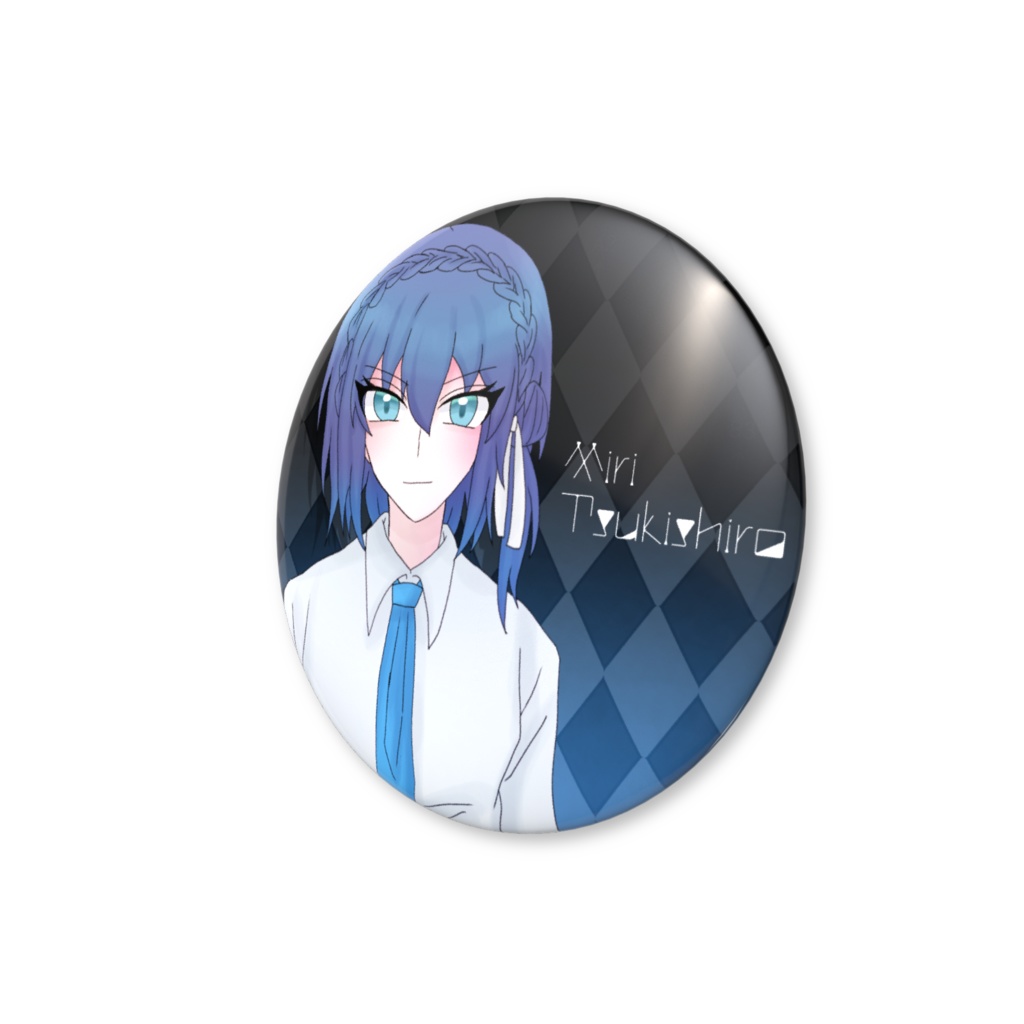 【グリム・シックザール】月城未莉_缶バッジ