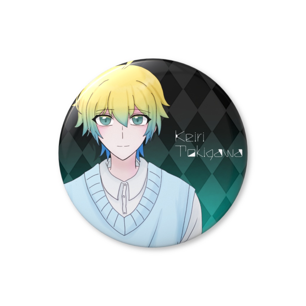 【グリム・シックザール】時川計利_缶バッジ