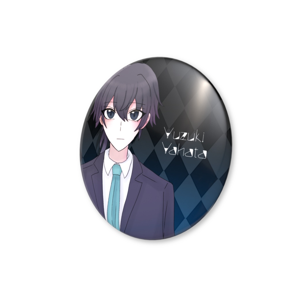 【グリム・シックザール】八幡柚希_缶バッジ