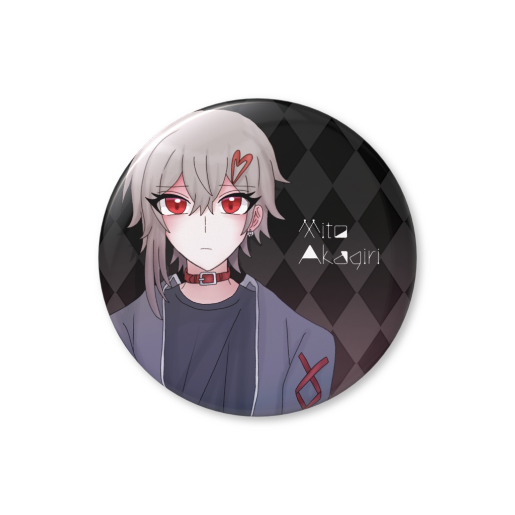 【グリム・シックザール】紅霧みと_缶バッジ