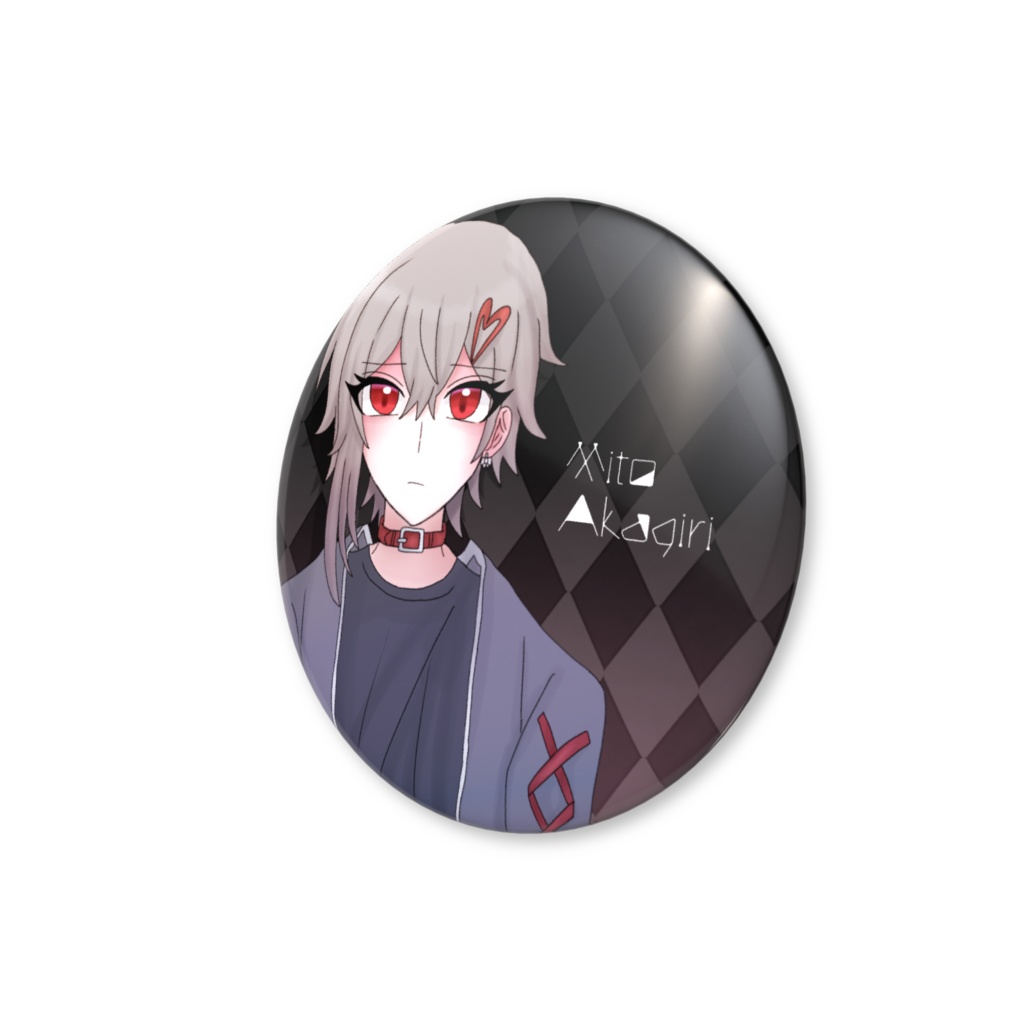 【グリム・シックザール】紅霧みと_缶バッジ