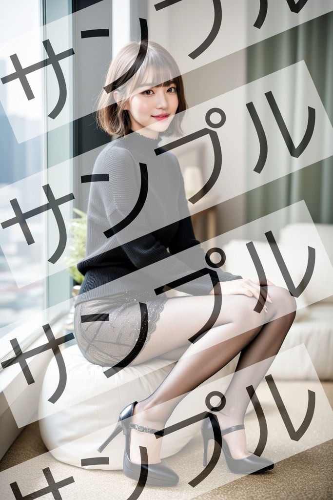 ボブカットのOLの美しすぎるスト脚とパンプス - Bob-cut office lady's beautiful legs and pumps -