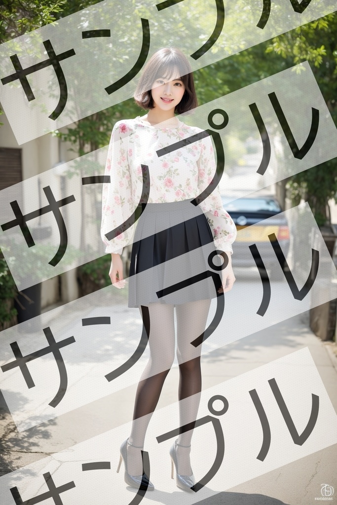 ボブカットのOLの美しすぎるスト脚とパンプス - Bob-cut office lady's beautiful legs and pumps -